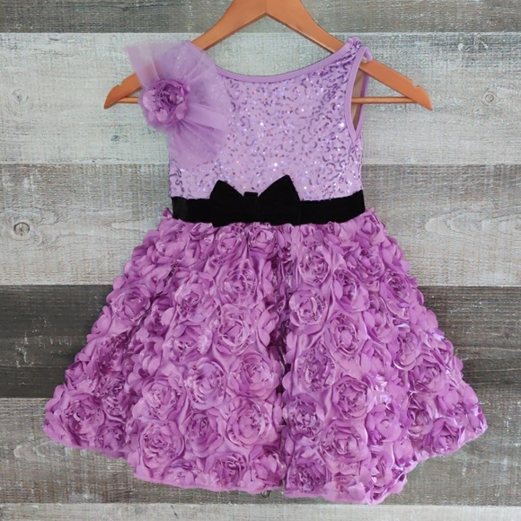 Weissman Other - Weissman ballet dance pageant dress purple roses🌹